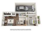 River View Townhomes - 1 Bedroom Townhome with Main Level Garage