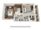 River View Townhomes - 1 Bedroom Second Level