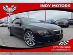 2007 BMW 6 Series i 2dr Rear-Wheel Drive Convertible