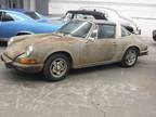 1973 Porsche 911T 2.4 Targa silver metallic Project