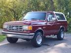 1989 Ford Bronco XLT Cabernet Red SUV