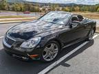 2006 Lexus SC430 in Black Red Convertible