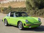 1975 Porsche 911S Targa Lime Green Coupe