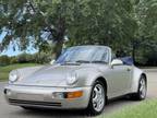 1992 Porsche Factory Turbo Cabriolet Silver