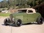 1932 Ford Roadster Convertible Olive Green