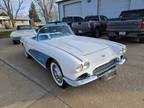 1961 Chevrolet Corvette White Convertible 283 245HP