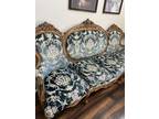 French Antique Louis XVI Sofa Vintage Salon Style Large
