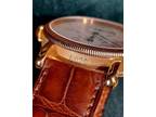 Rare Chronoswiss Régulateur 29J Alligator Leather Solid 18k Rose Gold