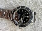 Rolex Submariner 16610 for Men 1989 W Black Dial 40 Mm