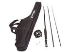 Fly Fishing Rod and Reel Combo – Carrying Case, Flies, and Fishing Line