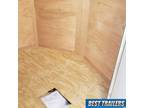 2024 nationcraft 6 x 12 economy series enclosed trailer New cargo hauler