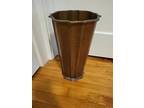 vintage copper umbrella stand