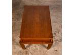 Mid Century Modern Nightstands End Side Tables Brown Saltman Mahogany John Keal