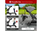 Universal Stroller Board with Removable Seat-2-in-1 Sit & Stand Baby Stroller