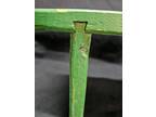 Vtg Childs Wooden Little Step Stool with Saying "This Little Stool of Mine..."