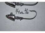 10 SHAD Head Jigheads - SWIM BAITS - 1/4 thru 2oz- SALTWATER SAFE 1/0 THRU 7/0