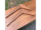 1960s Danish Teak Shelf by Poul Cadovius Cado 12"d (30cm) w/ brackets