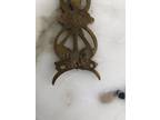 PE Guerin ANTIQUE ORNATE Empire APPLIQUE TRIM FURNITURE Gold Brass 5”
