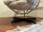 Lb Arberg Parrot Cage Chair Vintage Original Mid Century Hanging Lounge Chair