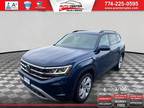 2021 Volkswagen Atlas SE 4Motion w/Tech Pkg Sport Utility 4D