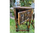 An Antique Wooden Carved Oak 4 Bedroom Set Of Actress Lupe Velez