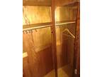 antique armoire dresser 1920 Burl Matchwood
