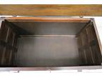 Antique French Blanket Box - Renaissance Revival Oak Panel Front