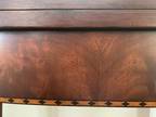Henkel Harris Solid Mahogany Side or Game Table Expands