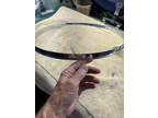 Gretsch single flange 15 in snare drum hoops COB