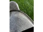 Eames Herman Miller Vintage 1954 Rope Edge Elephant Gray Arm Chair Fiberglass