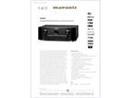 Marantz SR6009 7.2 Channel 4K UHD Network Receiver w/Wi-Fi,BT,AirPlay+Mic+Remt!