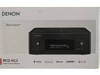 Denon CEOL-RCD-N12 65W 2-Ch. Bluetooth Capable HEOS Stereo Receiver Black