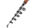 Adjustable Telescopic Fishing Rod Fishing Tackle Rotating Spinning Extendable
