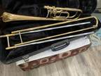 Yamaha YSL-448G Intermediate Trombone, F-Attachment, Case & Mouthpiece