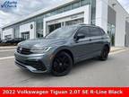 2022 Volkswagen Tiguan 2.0T SEL R-Line Black