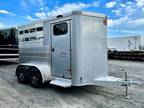 2023 Sundowner 13' Stockman Special Stock Combo 2 Horse Trailer (RH)