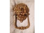 Amazing Solid Brass Lion Door Knocker