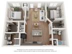 Split Creek Commons - Mahogany- 2 Bedroom 2 Bathroom
