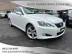2012 Lexus IS IS 250C Convertible 2D