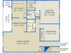 Woodland Apartments - Two Bedroom Two Bath Large Apartment