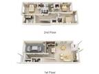 The Landing Apartments and Townhomes - 3BR/2.5BA - The Bismark