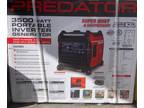 Predator 3500 Portable Inverter/Generator w/ Electric start
