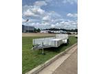 2025 Aluma 8118TASR 18' Aluminum Utility Trailer w/ Side Load 7K GVWR