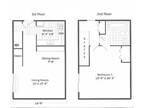 Country Club Townhomes - 1 Bedroom Townhouse