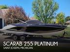 25 foot Scarab 255 Platinum