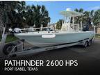 26 foot Pathfinder 2600 HPS