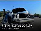 22 foot Bennington 22SSRX