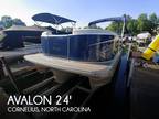 24 foot Avalon LSZ 2485 ELW Tritoon