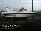 27 foot Sea Ray Sundancer 270