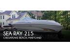 21 foot Sea Ray 215 Express Cruiser